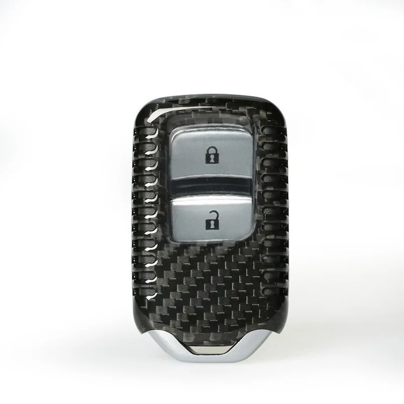 

Car Key Case Cover Shell Bag Carbon Fiber Suitable for Honda CRV Crider XRV Accord JADE Crosstour SPIRIOR New Fit VEZEL