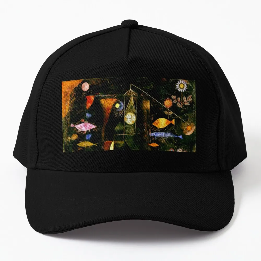 Paul Klee Expressionism Fish Magic | Klee Fish Inspired Baseball Cap fashion birthday Sun Cap Women'S Hats 2023 Men'S