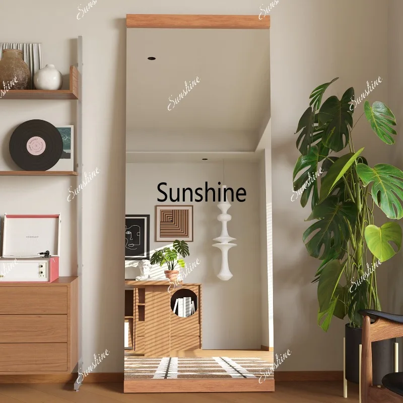 Apartment Standing Mirrors Full Body Floor Nordic Square Design Decorative Mirrors Princess Dekoracyjne Lustra Home Decor Items