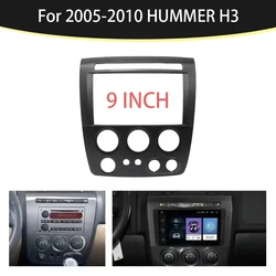 Car Refitting CD DVD Radio Fascia Frame For 2005-2010 HUMMER H3 2DIN Stereo Dash Face Plate Frame Panel Mount Kit