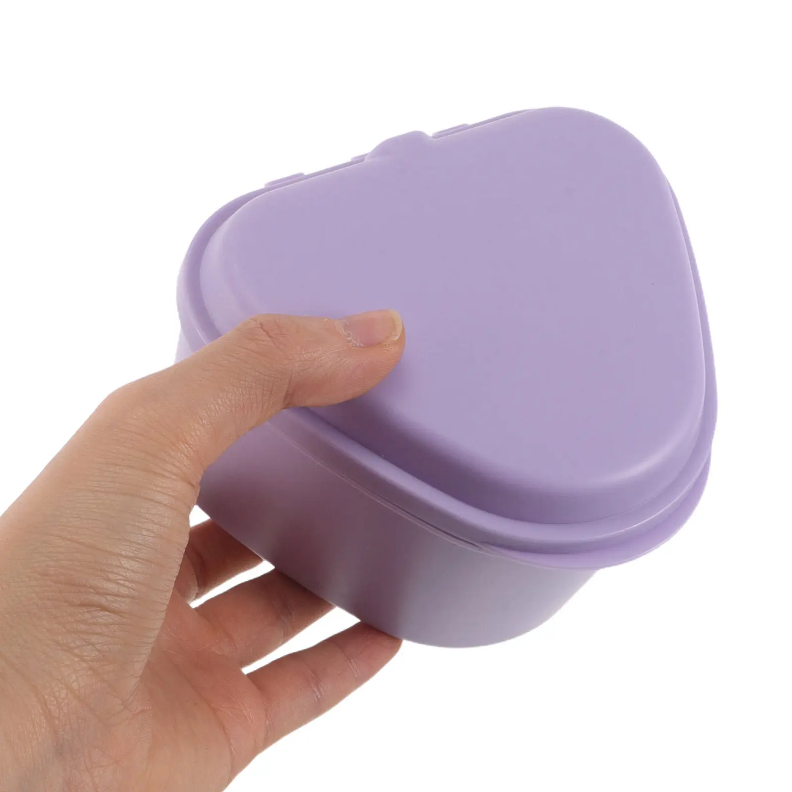 

4Pcs Denture Case Retainer Mouth Guard Storage Slim Portable Orthodontic Holder Travel for Adults Teens