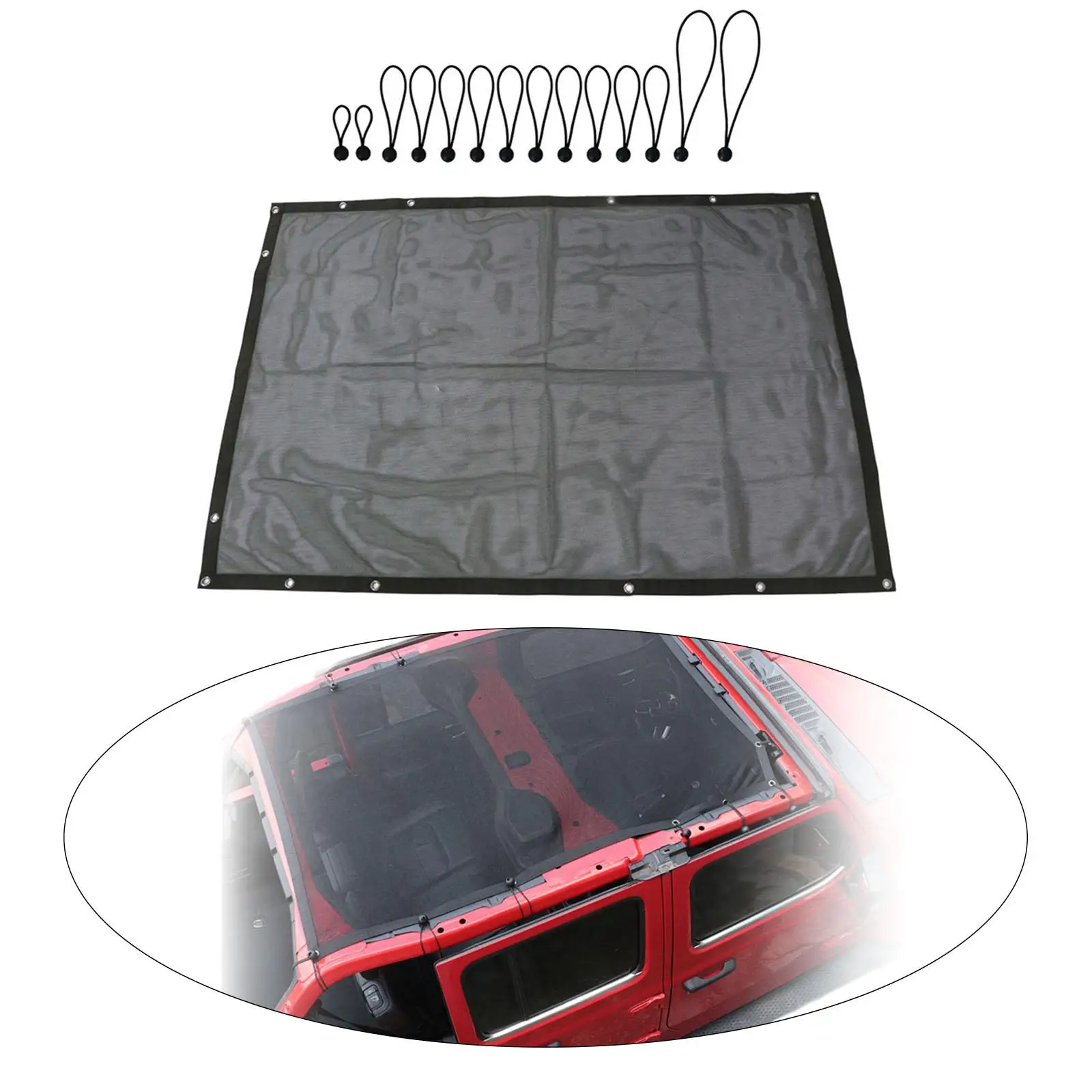 Top,Top Soft Roof ,Top Cover Top Mesh Sun Shading for Blocks , Wind, Noise for Sport