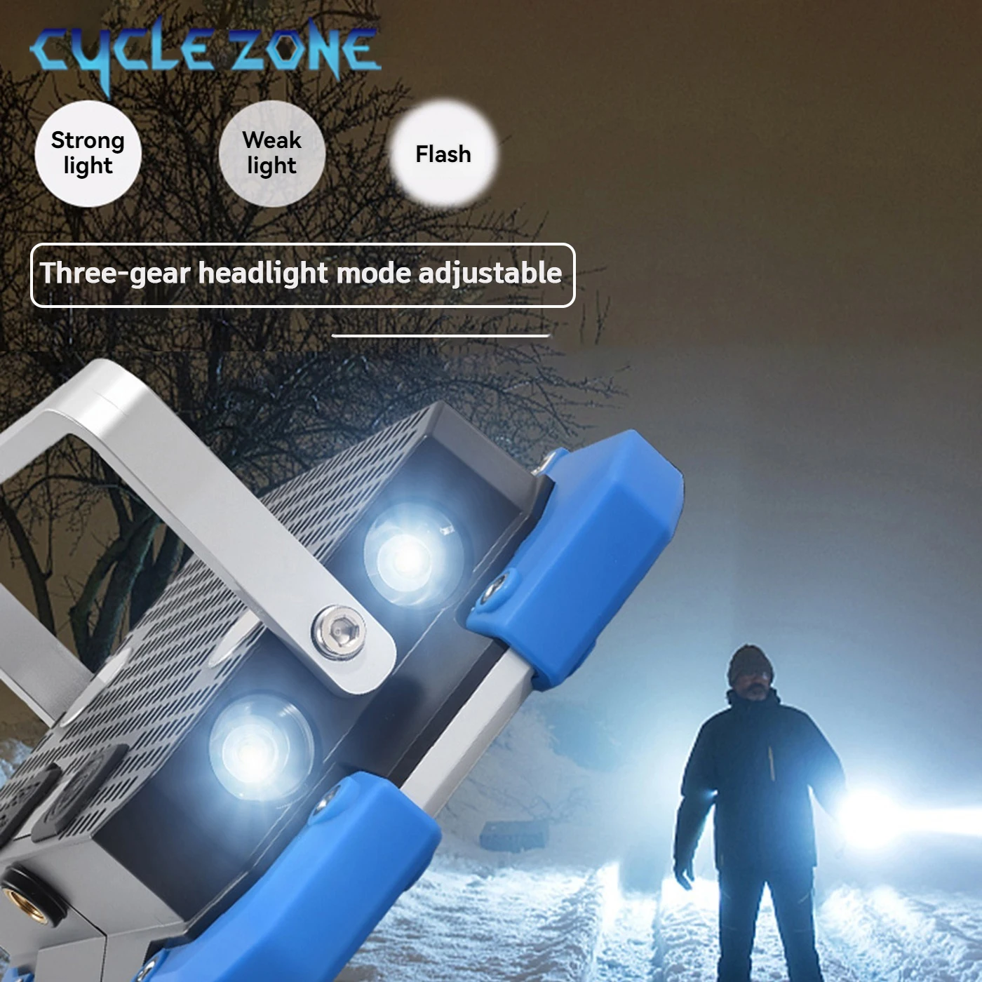 أضواء العمل المحمولة COB LED TYPE-C القابلة لإعادة الشحن التخييم الكاشف في الهواء الطلق الطوارئ إصلاح السيارات ضوء مصباح تحذير أحمر أزرق