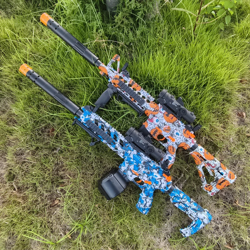 

M416 Gun Toy Outdoor Electric Blaster Shooting Sport Bullet Shoot Summer Pistol Toys For Interactive Parent Child Game Gift