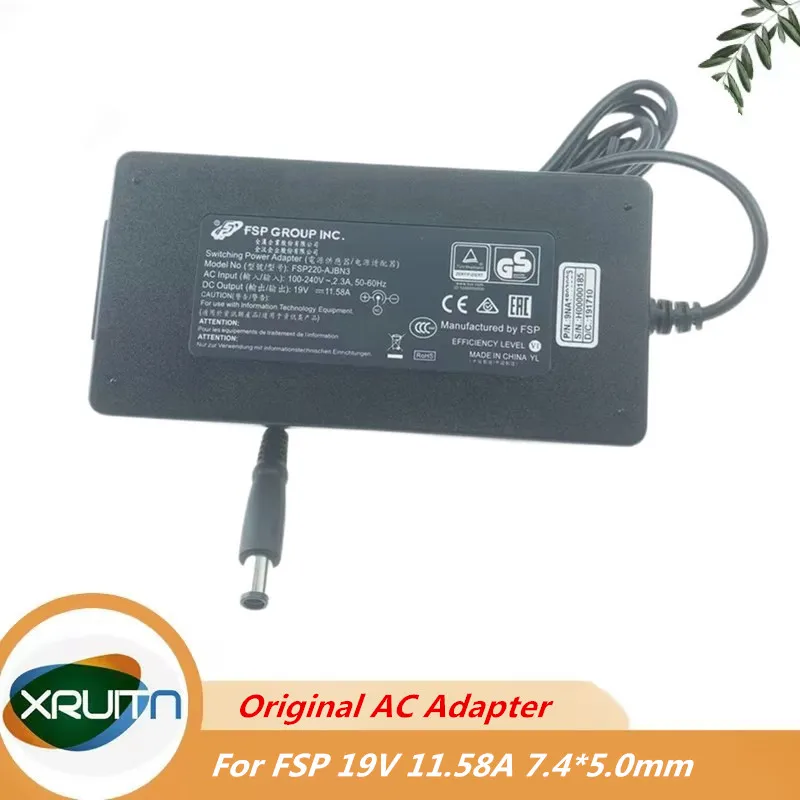 

Genuine 19V 11.58A 220W 110V-220V AC Power Adapter Charger HKA220190A2 For XGIMI Projector H3S RS Pro 2 Horizon Power Supply