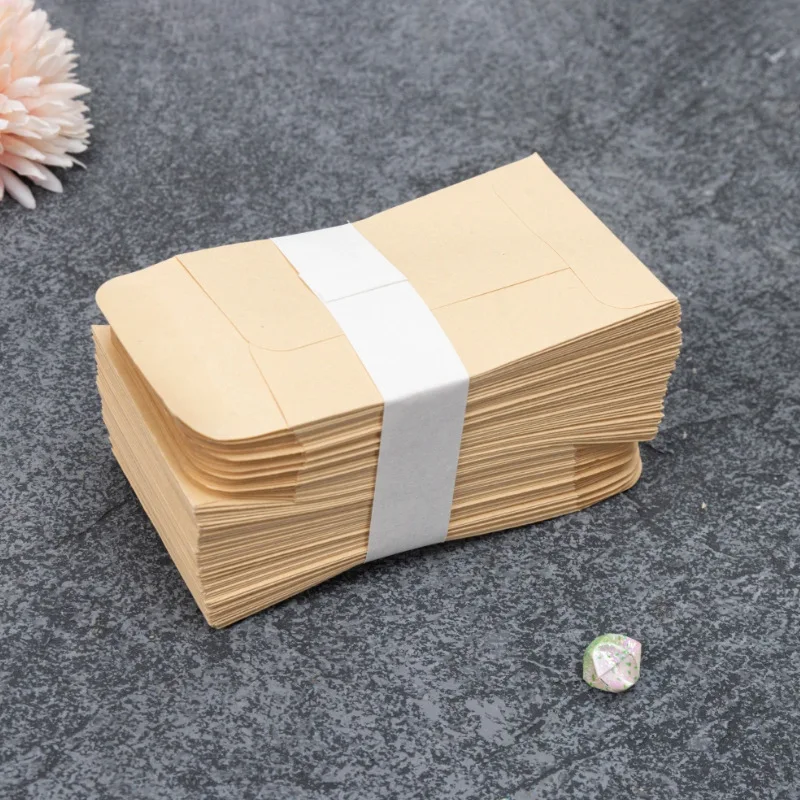 5/10Pcs 봉투 선물 카드 동전 엽서 보관 미니 봉투 작은 크래프트 종이 봉투 돈 우편 사무실 보관