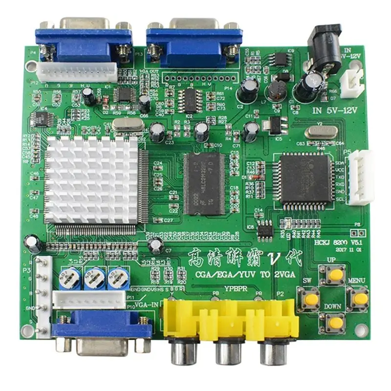 ABJF-Video Decoding Device HD Video Converter Board Gaming Console Accessories