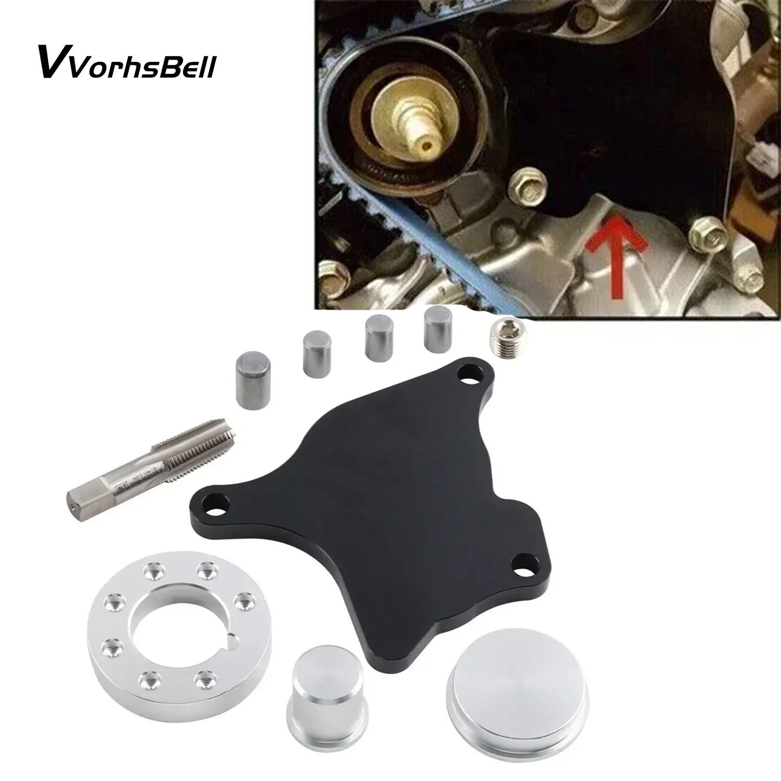 

Balance Shaft Eliminator Kit 1320-H22A4-BSD For Honda H22A4 H23 F22A F22B1 Engine Performance Swap Parts