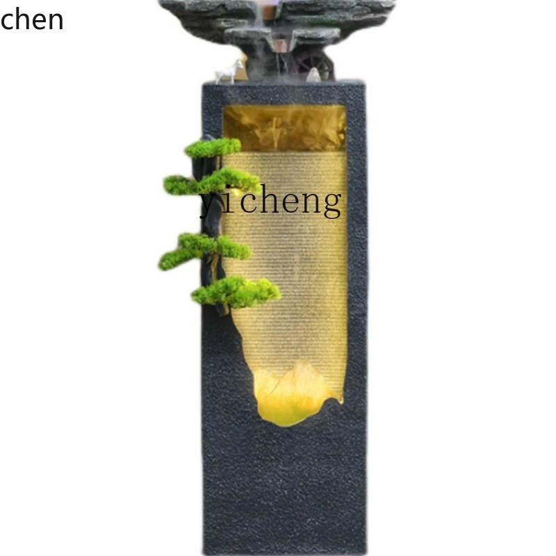 YFY Rockery Fountain Water Loop Decoration Indoor Floor Landscape Opening Fortune