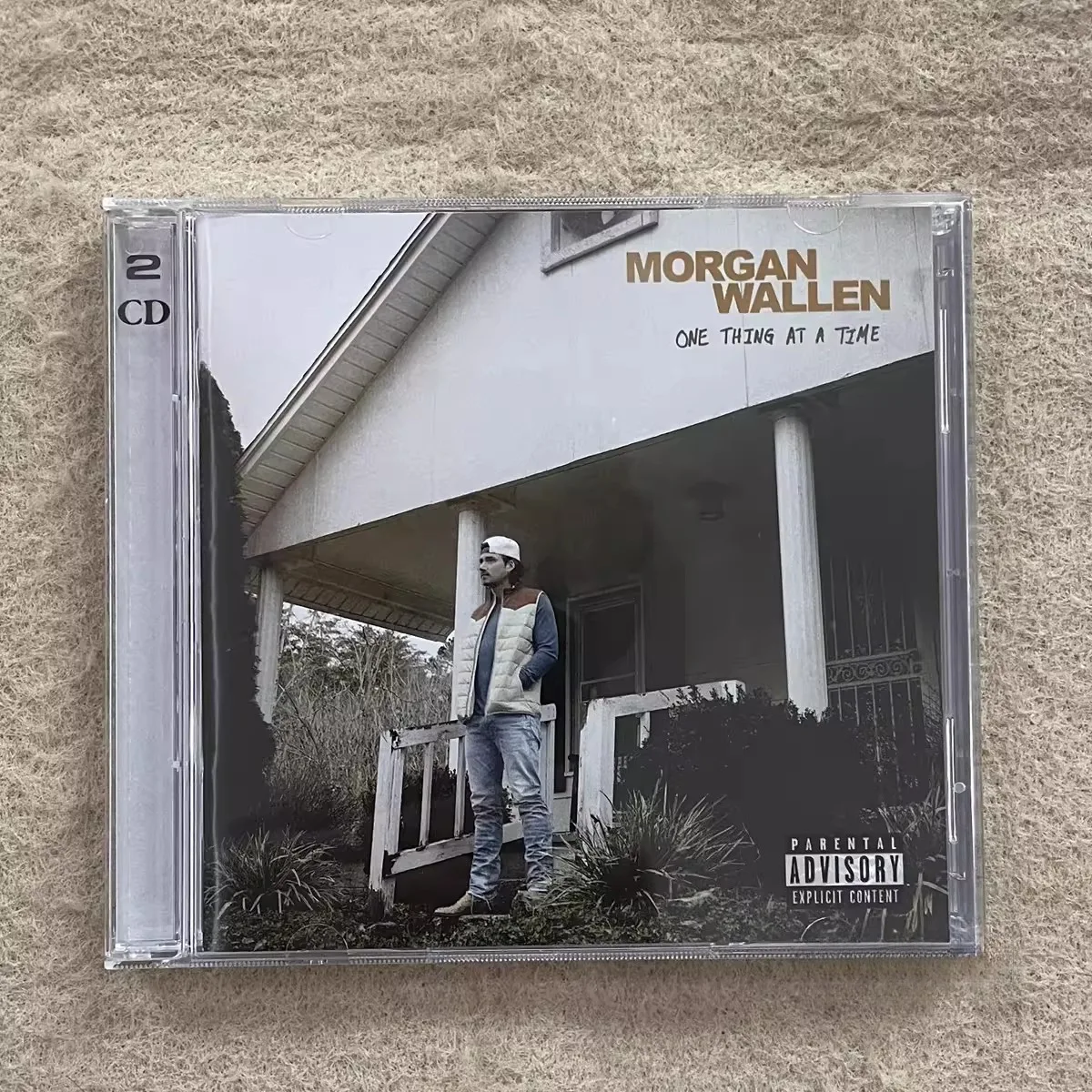 

Morgan Wallen One Thing At A Time CD Modern Country Music Rich Vocals Emotional Songs for Country Music Lovers Music Collectors