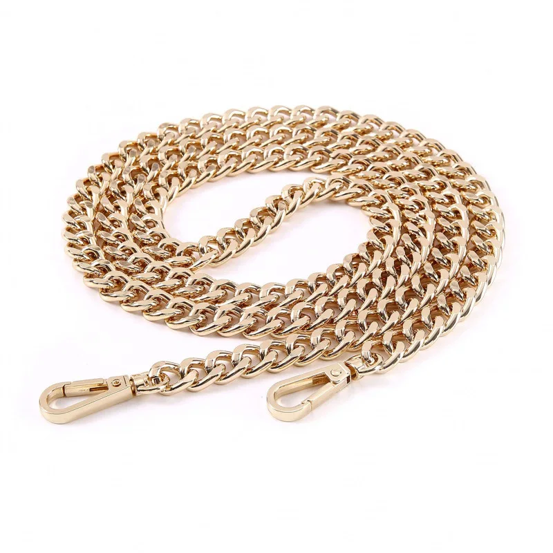 cross-border classic fashion 110CM crossbody metal bag strap, simple and fashionable detachable chain bag accessories