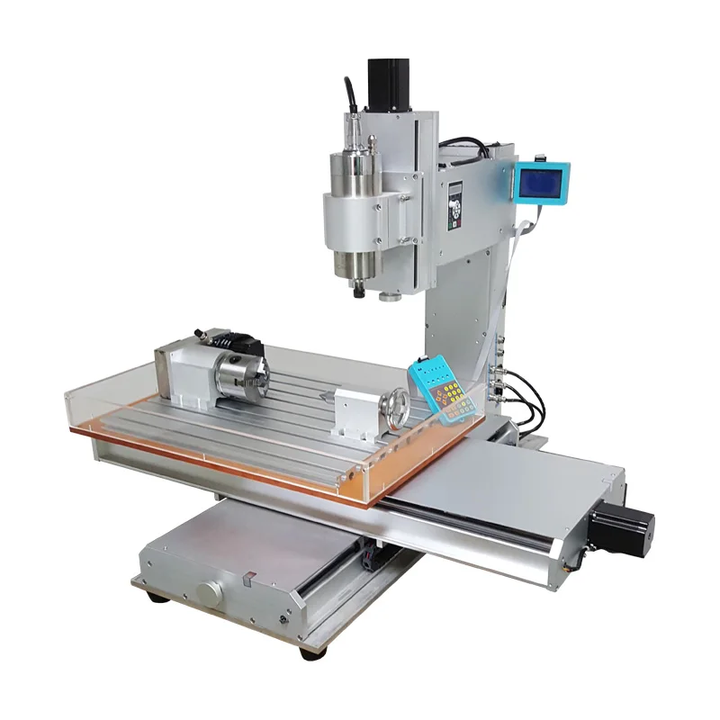 vertical cnc 6040 4 axis 1.5kw mini metal milling machine woodworking machine