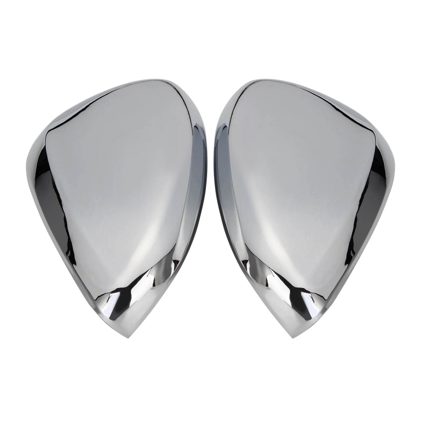 Car Door Side Rearview Mirror Covers Trim Side Wing Mirror Cap for Peugeot 308 308S 308Sw 2016 - 2019, Chrome