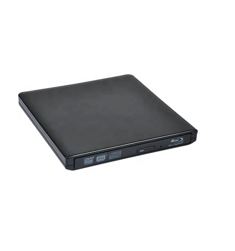 Leitor de Blu-Ray Externo Slim 4K, Gravador USB3.0, Reprodutor de DVD, Leitor e Gravador de Blu-Ray 3D, Gravador de CD/DVD