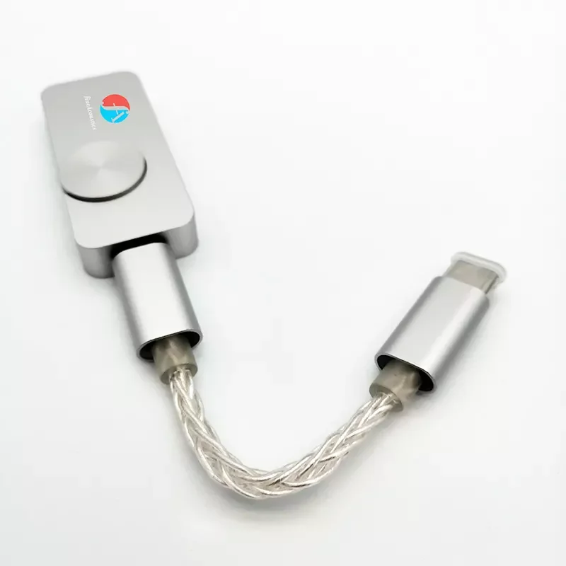 Factory Direct USB C DAC CS43131 Earphone Accessories AMP with Double 3.5mm+4.5mm Out USB C Input Mini Headphone Amplifier
