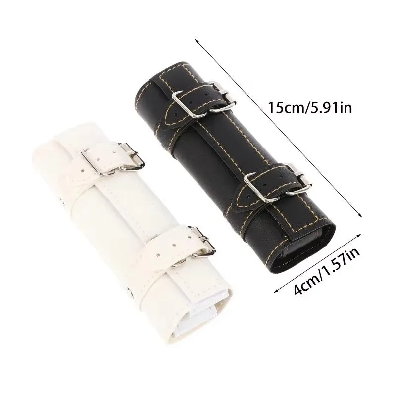 Adjustable White Leather Sword Belt for Katana, Demon Slayer Accessory, Stylish Sword Sheath Belt, Cosplay Prop1pcs