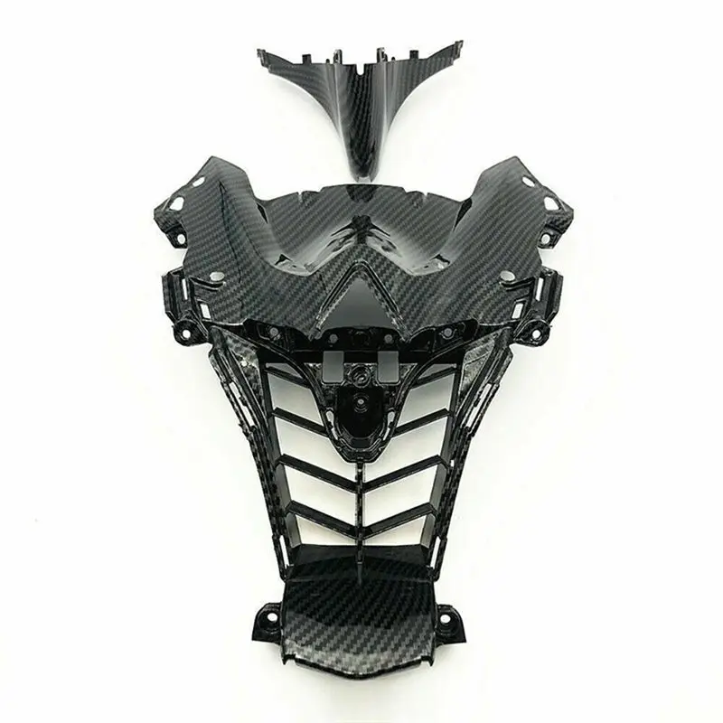 

Unique Motorcycle Middle Front Upper Nose Fairing Carbon Fiber Cowl Fairing Motorcycle Head Fairing For YZF R6 2008-2016