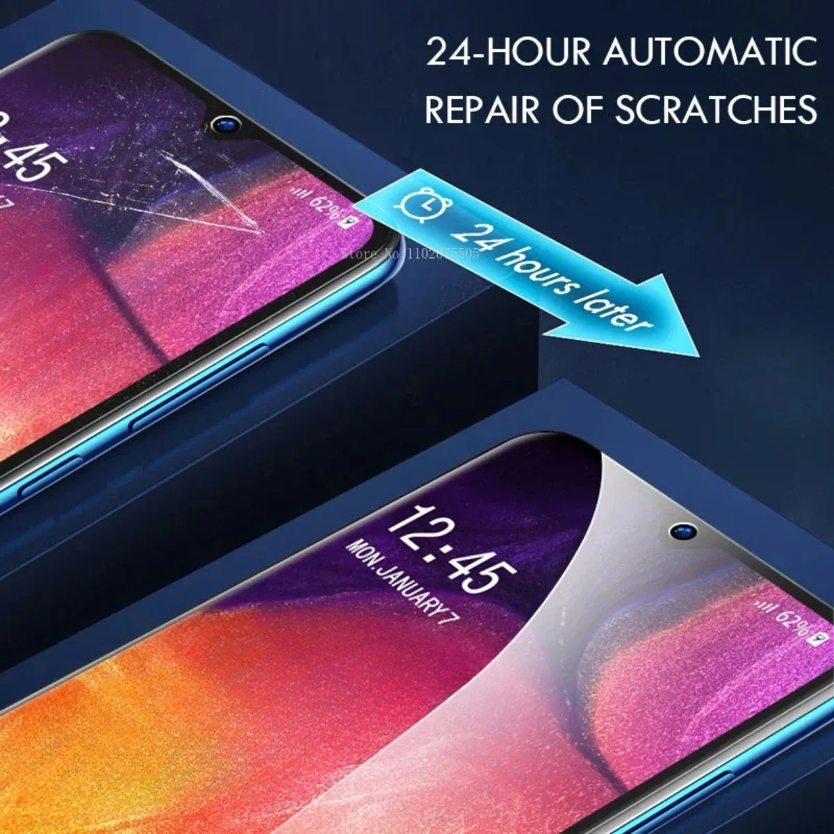 3Pcs Hydrogel Film For Samsung Galaxy A20E A50 A51 A71 A70 Screen Protector For Samsung A90 A80 A01 A10 A20 A20S A30 A30S