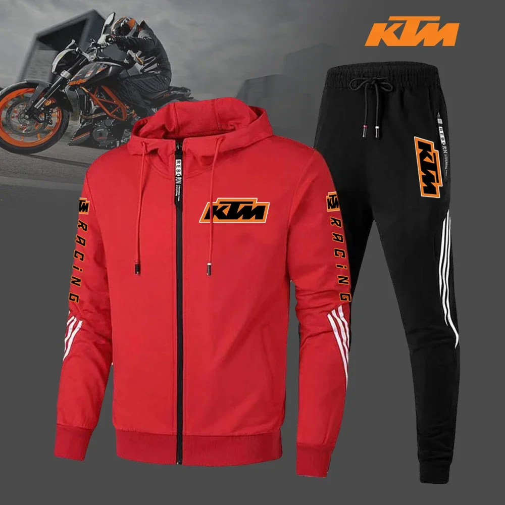 AliExpress UK New Fashion Sports Men's Cycling Motorcycle Racing KTM Set High Quality Outdoor Bicycle Set KTM