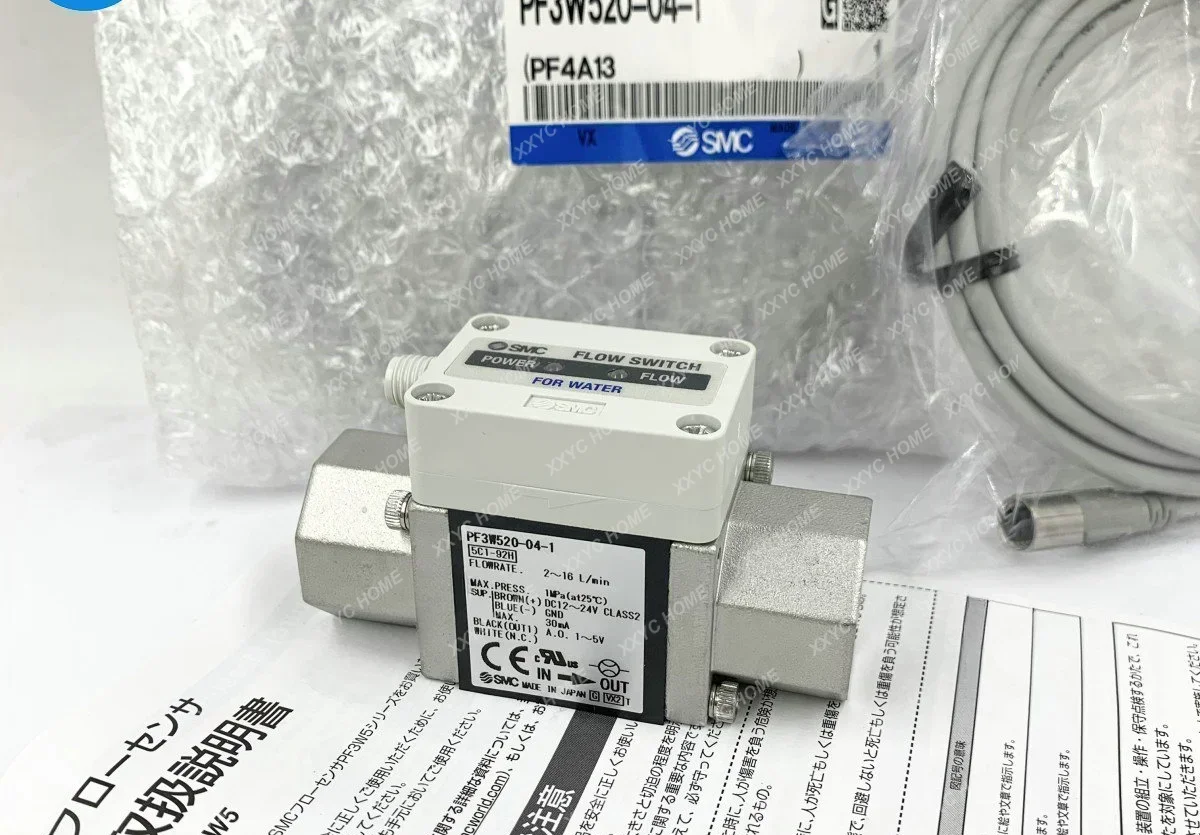 SMC Flow Switch PF3W520-04-1 1T PF3W520-03-2 2T Pf3w504 540
