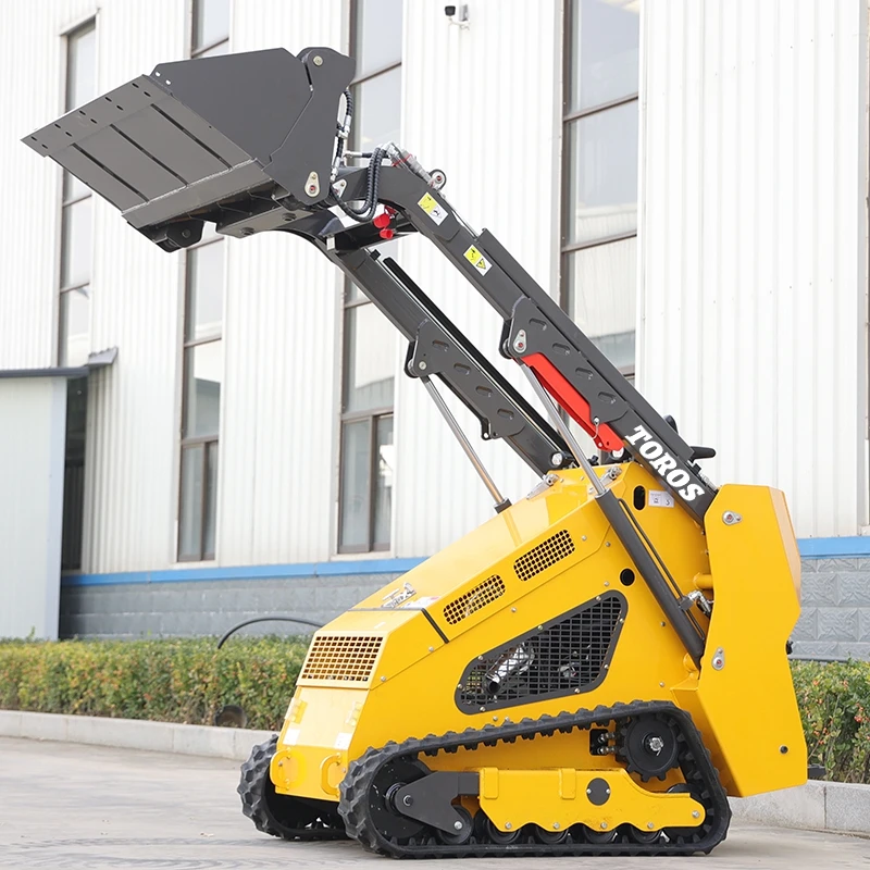 

Skid Steer Loader Manufacturer Multifunctional work Skid Steer Mini Forestry Mulcher wheel Loader for sale