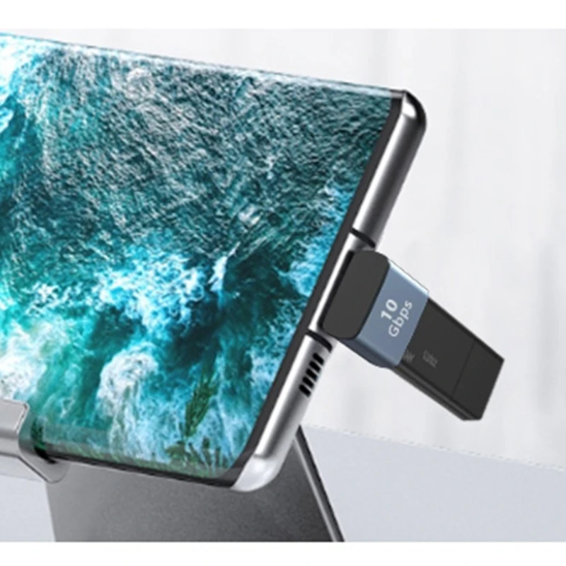 Bộ chuyển đổi 10Gbps Nam sang Nữ Loại sang USB3.0 Bộ chuyển đổi đồng bộ hóa dữ liệu Bộ mở rộng cho máy tính xách tay