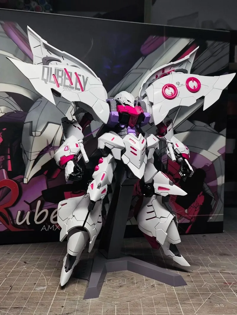 Yiya Studio Qubeley 1/120 Amx-004 디럭스 에디션 장난감 이동식 메카 조립 액션 피규어 캐릭터 모델 재고 있음