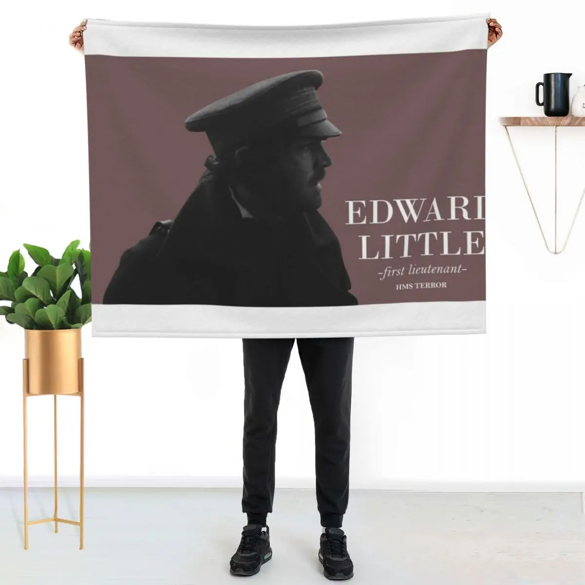 The Terror: The Chain Of Command- Edward Little Throw Blanket Vintage Blankets For Baby Custom Polar Blankets