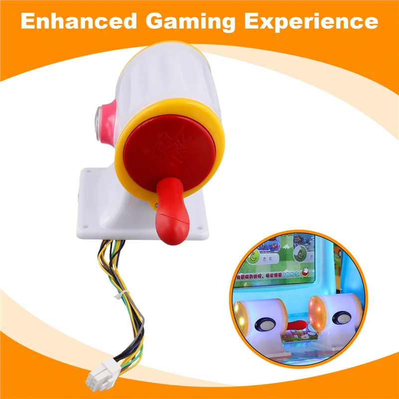 -A25M 12V Pesca Manivela Alça Joystick Captura Controlador de botão de caça para máquina de videogame Arcade