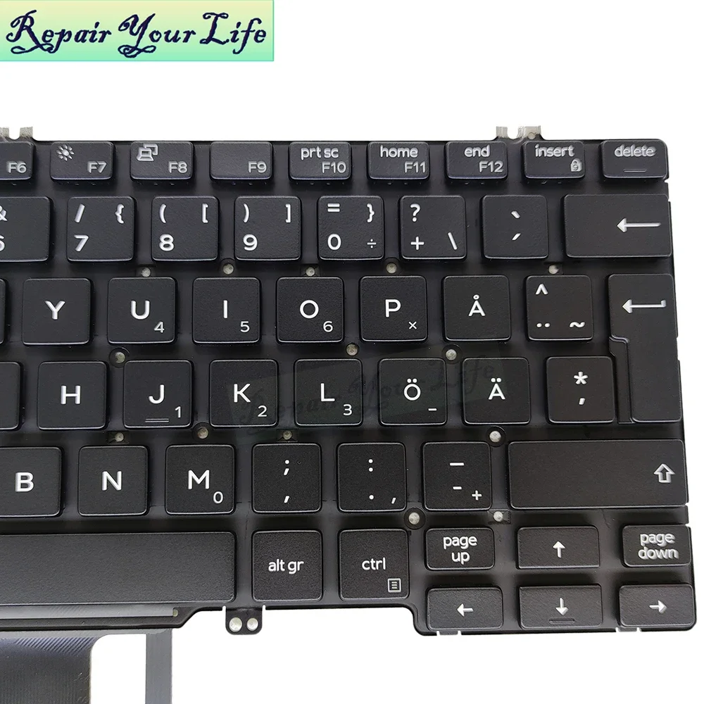 Imagem -05 - Russo Russo Rus Teclado Retroiluminado para Dell Latitude E7280 7290 7390 E7285 5290 E5285 5289 04pphf 0f0dfg