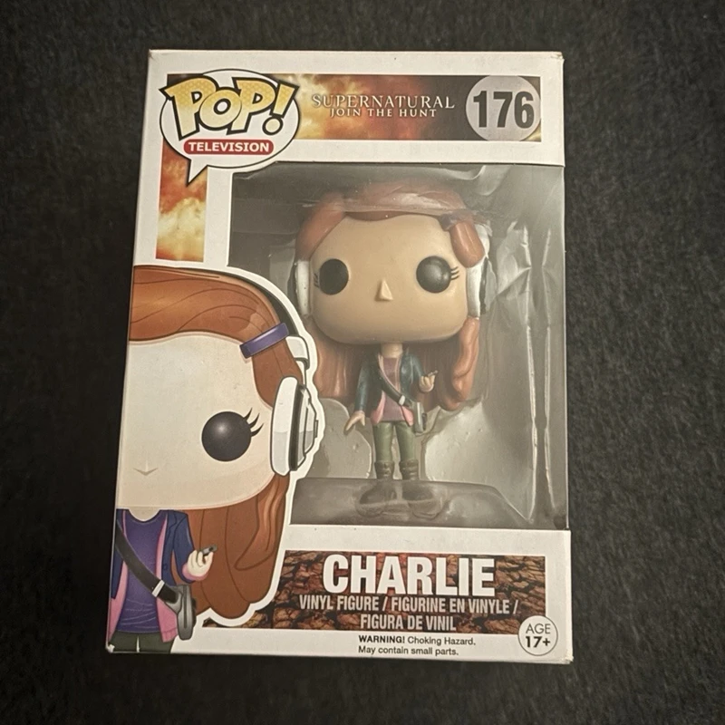 NUEVO Funko POP! Recién Llegado Supernatural (Serie de Televisión) 2026 # 176 Muñecos de Vinilo Exclusivos de Charlie Hot Topic para Juguetes de Colección de Cumpleaños