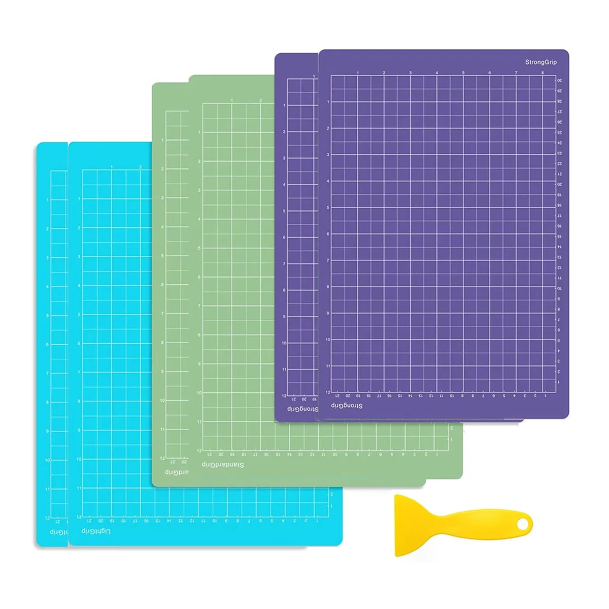 Cutting Mat for Cricut Joy Xtra, (StandardGrip, StrongGrip, LightGrip)12 x 8.5Inch, Adhesive Cutting Mats(6 Pack)