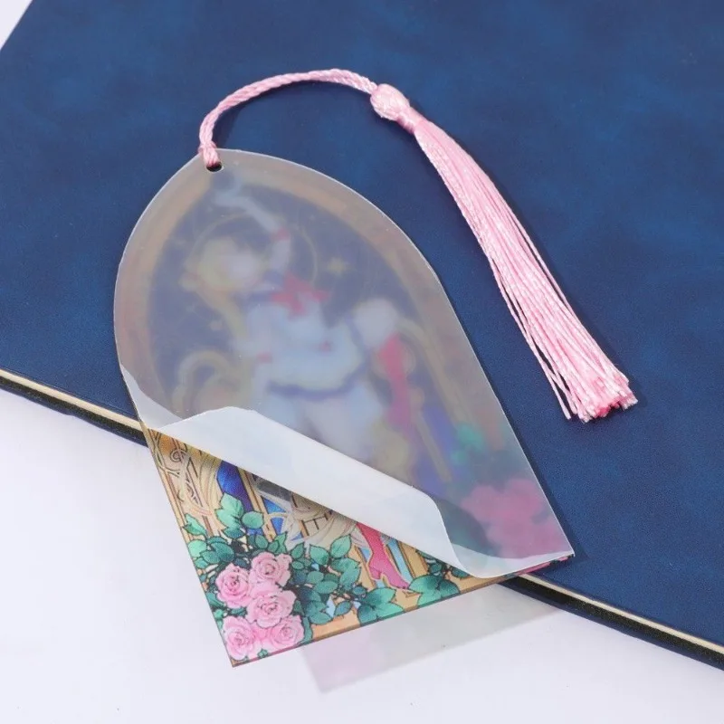 بحار القمر الزجاج الملون نمط المرجعية المياه الجليد القمر حلم الشكل مع شرابة الرسوم المتحركة الطرفية القراءة علامة الأشياء الجيدة