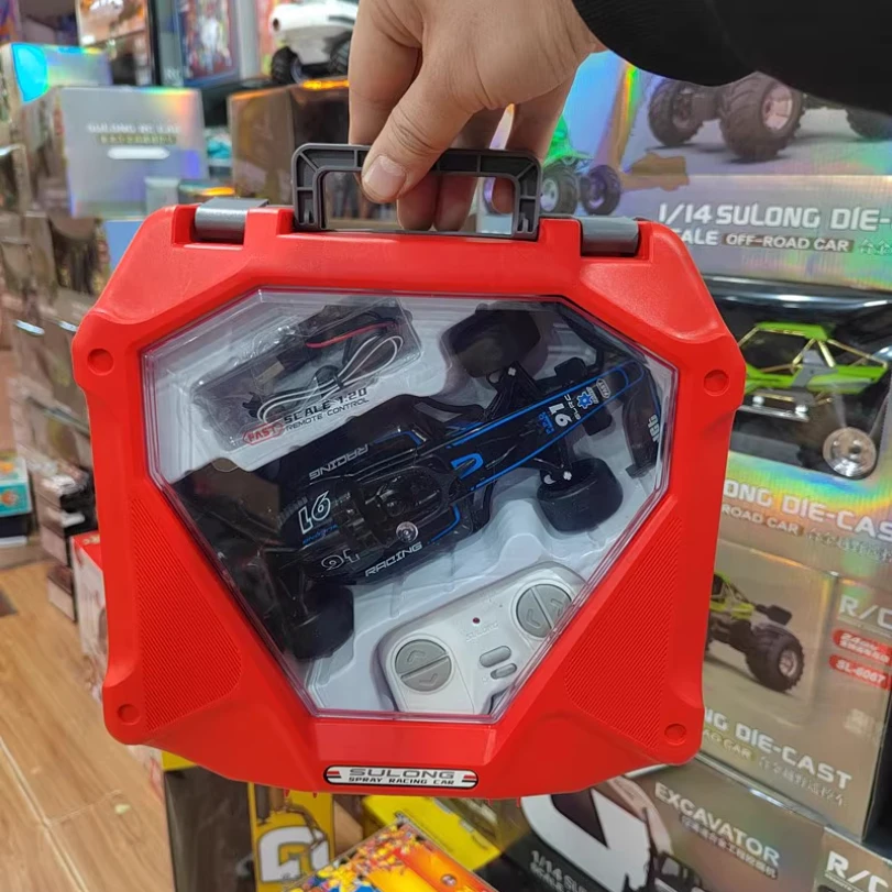 

Children's Formula 1 Remote Control Car RC High-Speed Racing Car Can Drift Spray Boy Toy Remote Control Cool Gift