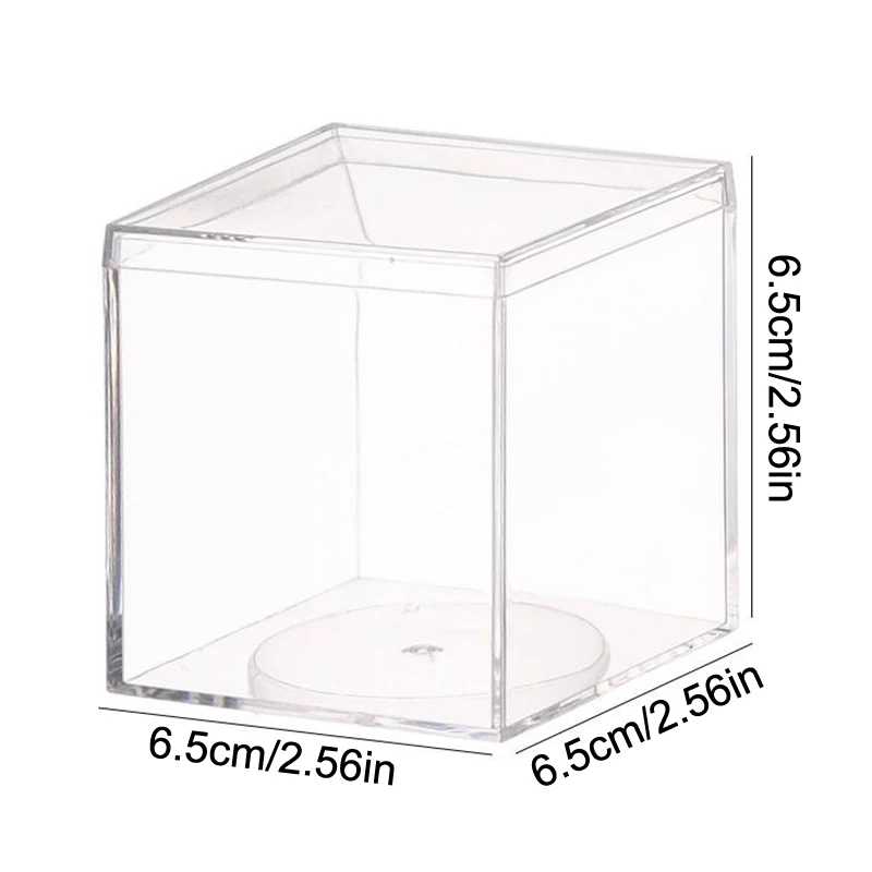 Transparent Powder Puff Beauty Egg Storage Box Safe Plastic Material Cosmetic Storage Box Waterproof Dustproof Box