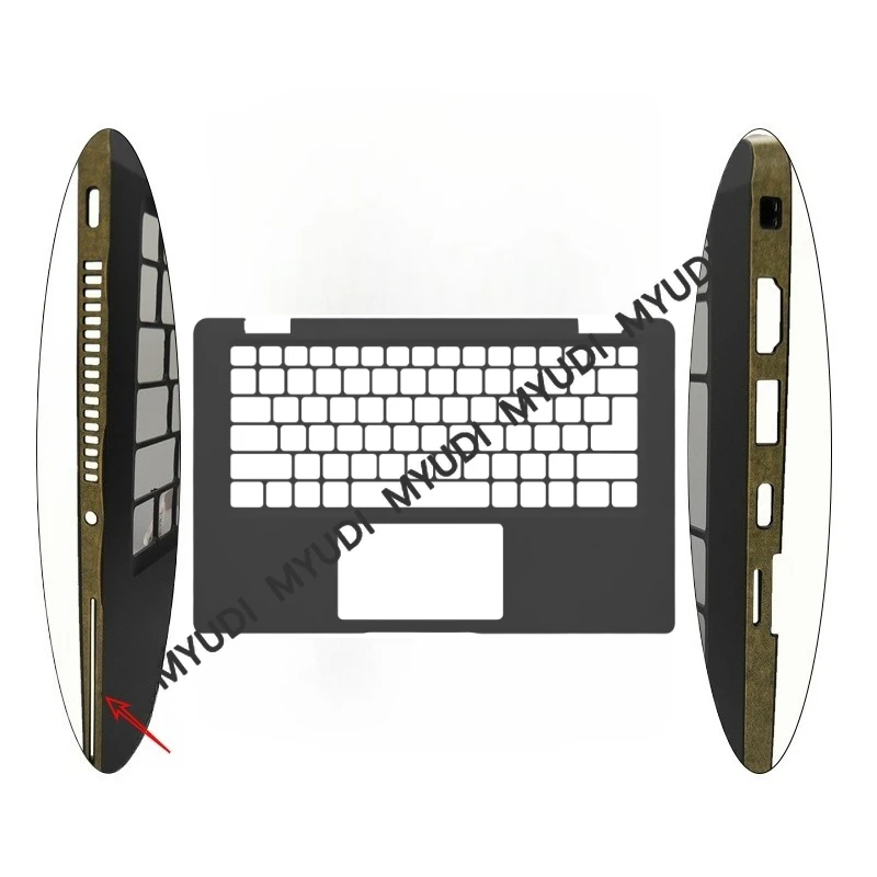08K1TT 0DXP1H مسند راحة اليد الجديد لأجهزة الكمبيوتر المحمولة Dell Latitude 7320 E7320 حافظة علوية من Palmrest غطاء لوحة المفاتيح العلوي أجزاء الغلاف السفلي 0F5D0R #4