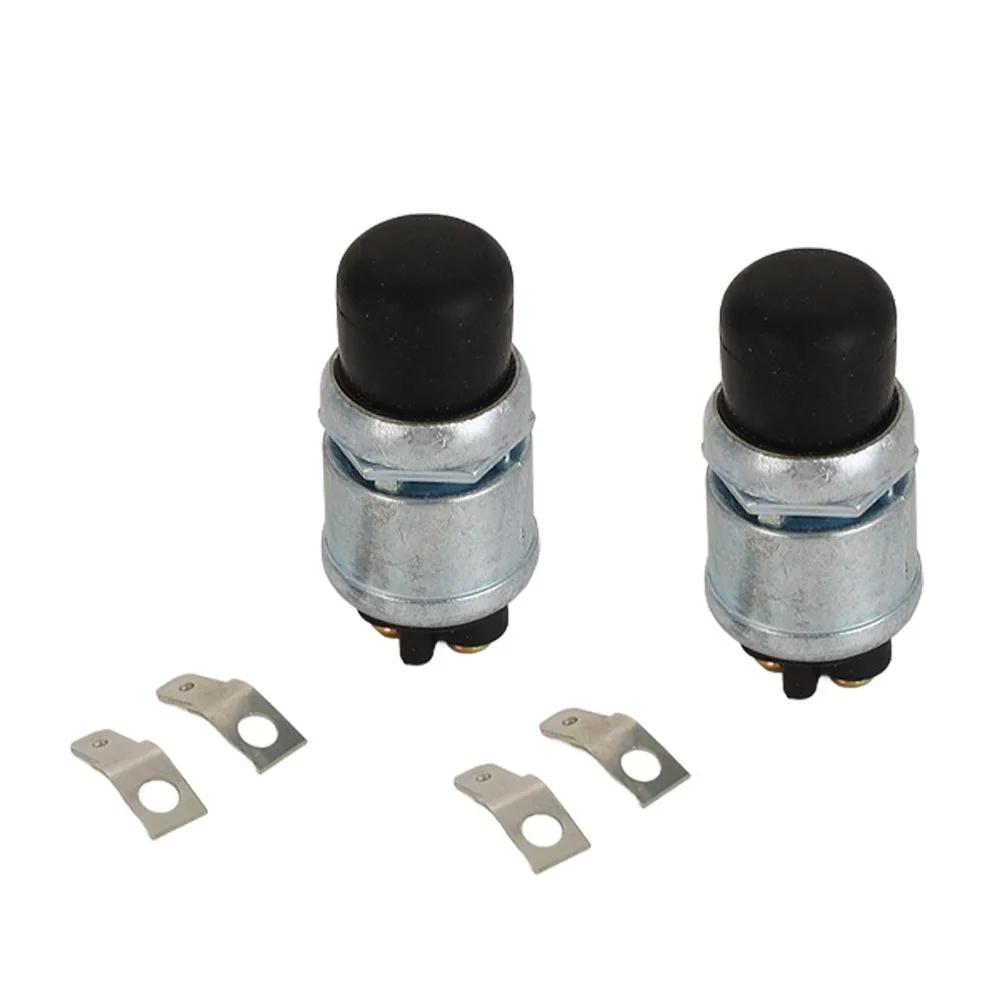 2pcs 17318 G1 Horn Switch Button 12V Switch Button Car Horn Switch Horn Control Button for EZGO Models 1993‑2022 Driving Safety