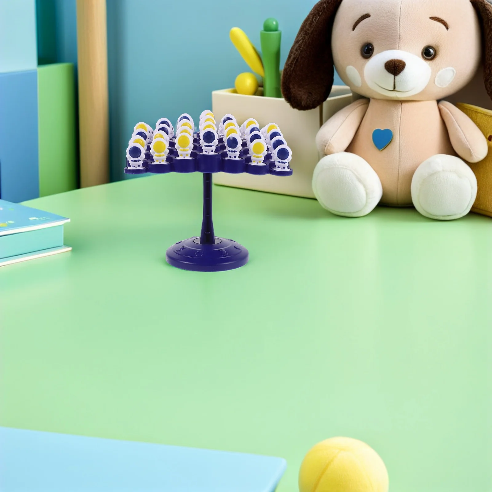 

1 set 1 Set Balance Tree Tabletop Game Stacking Balancing For Kids Family Party Educational Montessori Puzzle Fine Motor Skills