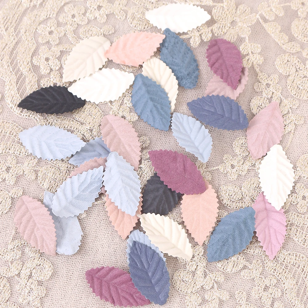 50/100Pcs Künstliche Baum Blatt Blume Gefälschte Lassen Für Wohnkultur Hochzeit Dekoration Kranz Girlande Sammelalbum DIY Geschenk zubehör