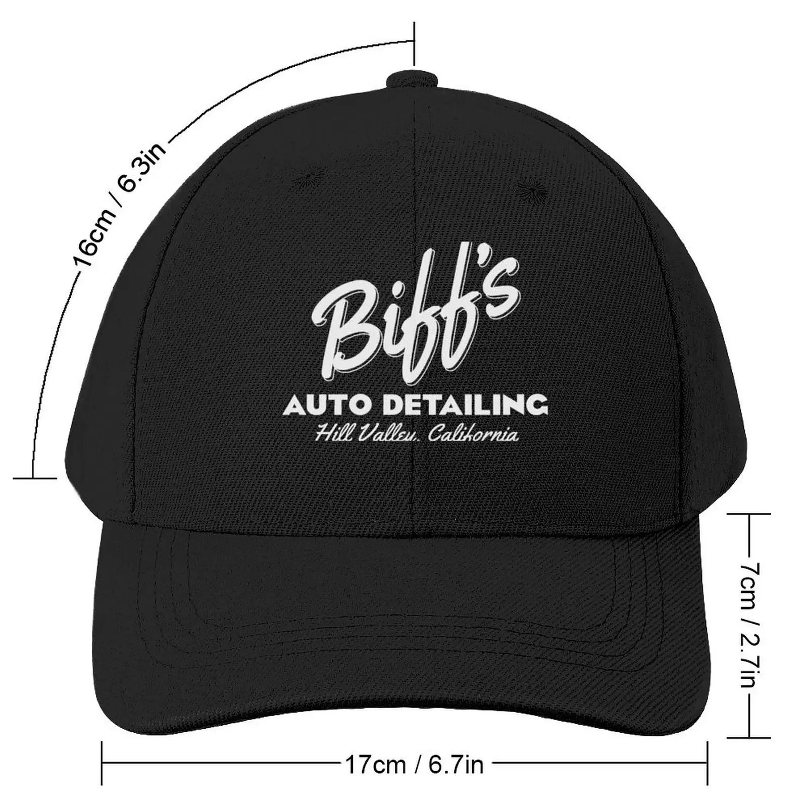 Biff's Auto Detailing Logo (Back to the Future) Baseball Cap Dropshipping New In Hat Women Beach Fashion Men's