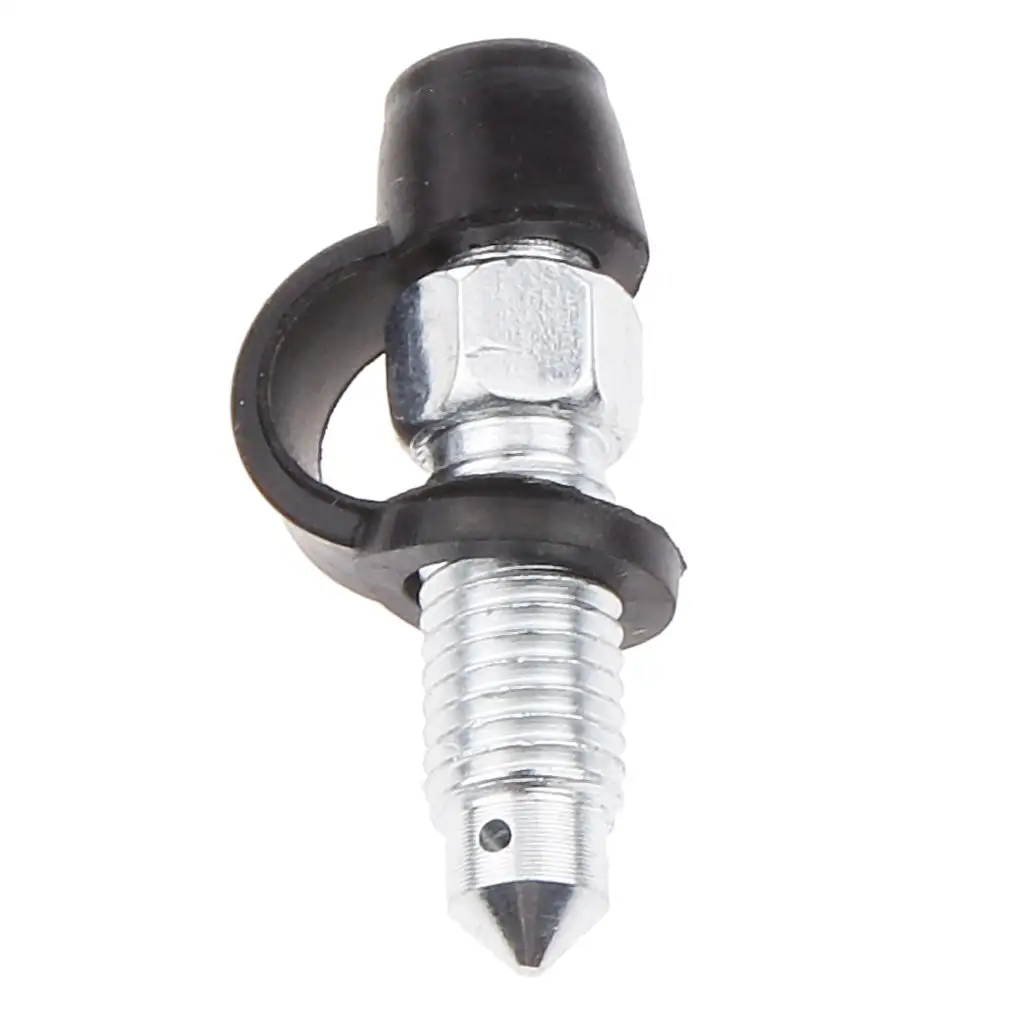 M7 x 1mm Motorcycle Brake Caliper Stainless Bleed Screw Nipple