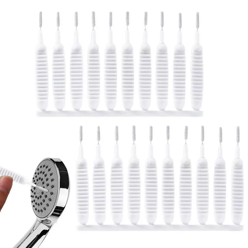 

Shower Cleaner Brush Shower Head Anti Clogging Nylon Brush Computer Keyboard Cleaner Small Hole Anti Clogging Shower Head Cleane