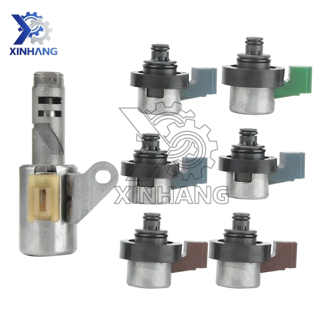 

7pcs 4EAT Automatic Transmission Shift Solenoid Valves 31705AA440 31705AA441 31705AA4419L For Subaru Forester/Outback 2001-2010