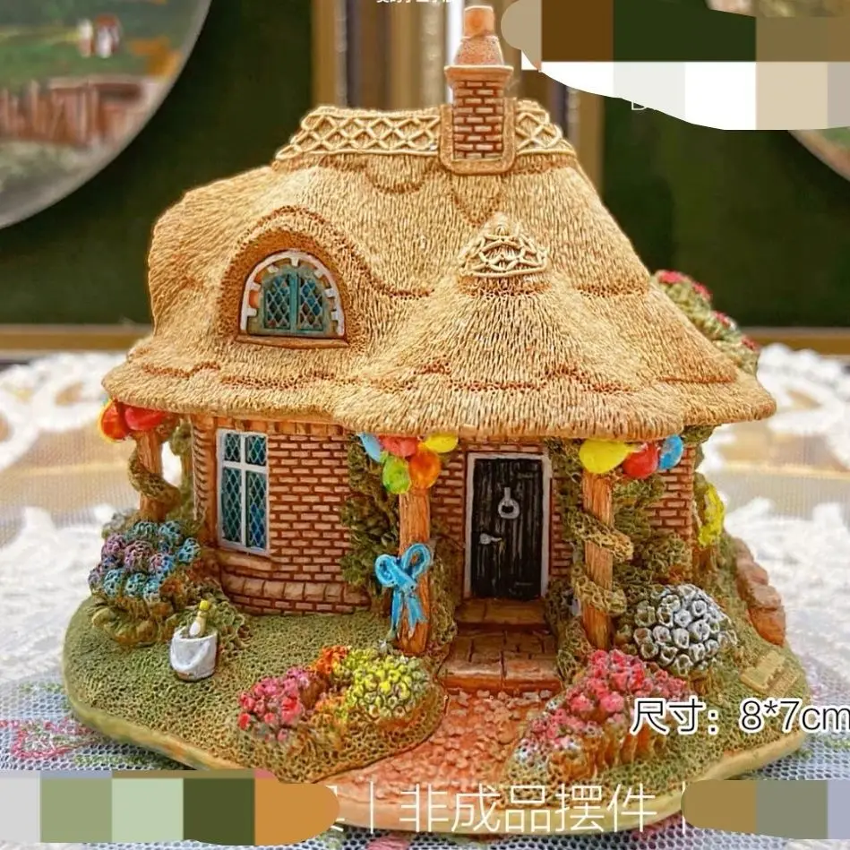 

DIY Painting Aromatherapy Plaster Greenhouse Figurine White Blank Craft Kit with Paint Birthday Party Decor