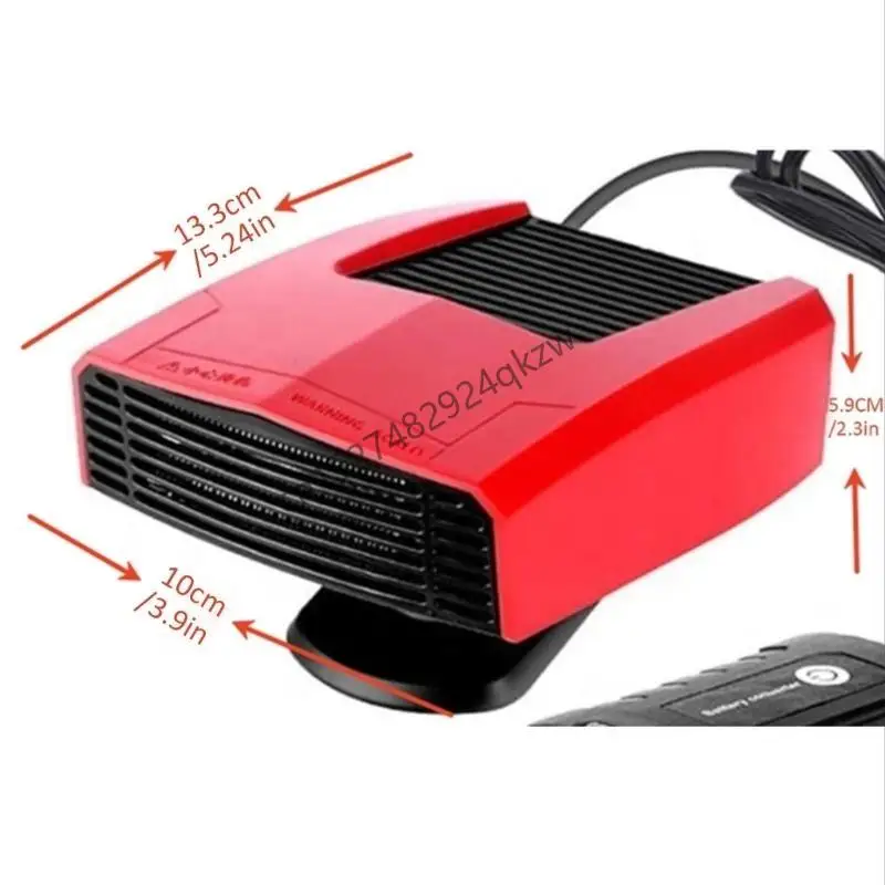 

R9CD Window Defogger and heaters Battery Powered with Fast Demisting Vehicles Homes Rechargeable 1500mAh Quiet