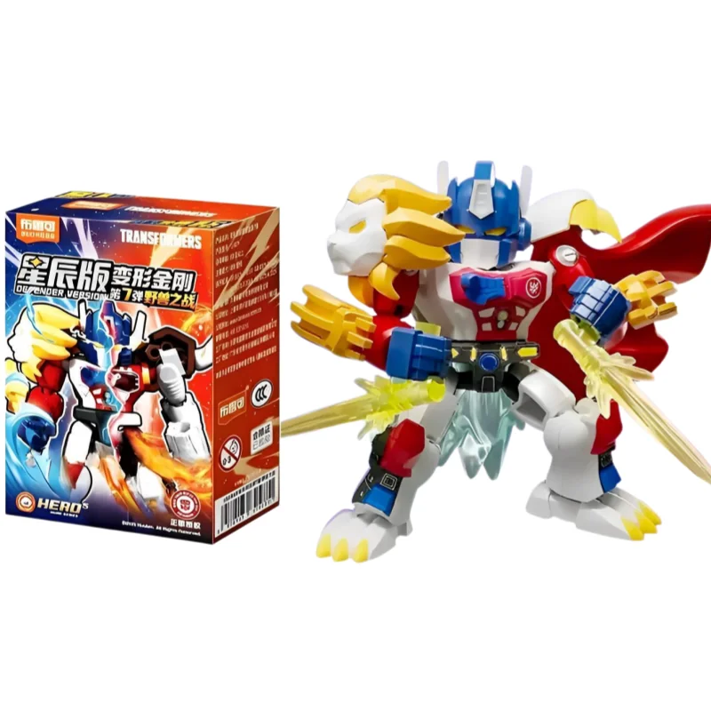 BLOKEES Transformers Starlight Edition 7th Set Modular Toy Blind Box, Movable Doll, Poseable for Display and Collection Model image 3