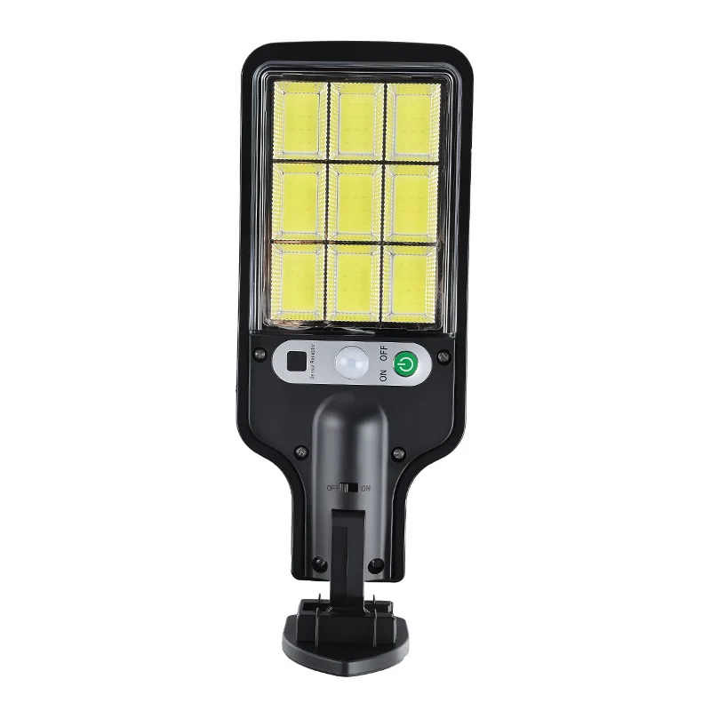 Solar Wall Light for Home, LED Smart Remote-controlled Street Light with Outdoor Motion Sensor for Courtyard