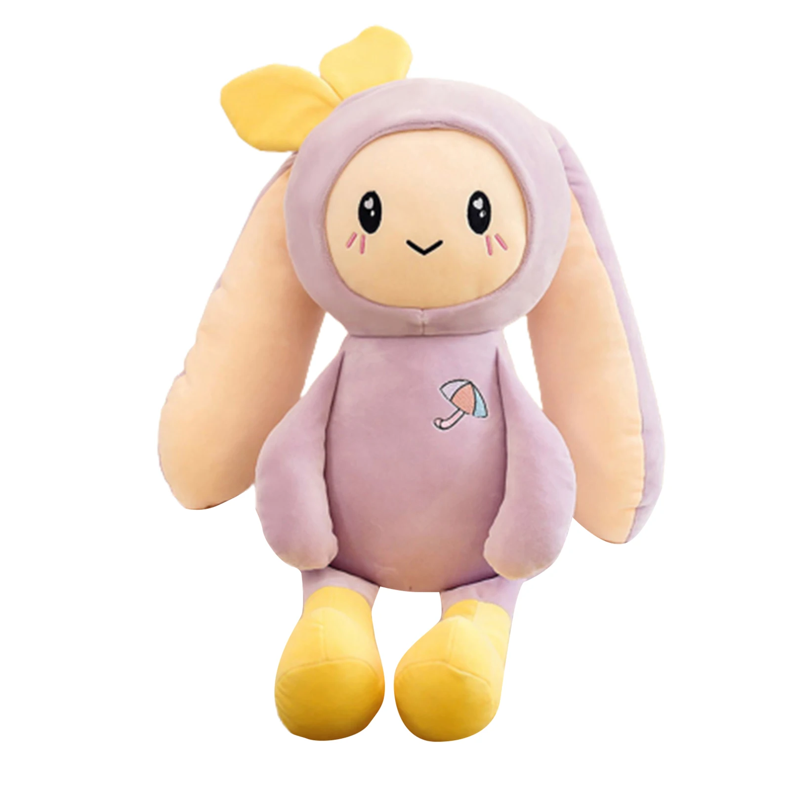 

Длинноухий кролик, плюшевая игрушка, мультяшная игрушка-кролик, милая кровать, спальная кукла-обнимашка