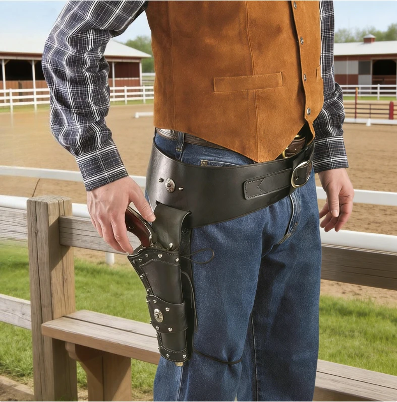 

Средневековый револьвер, западный ремень для косплея, европейский и американский сценический костюм, реквизит