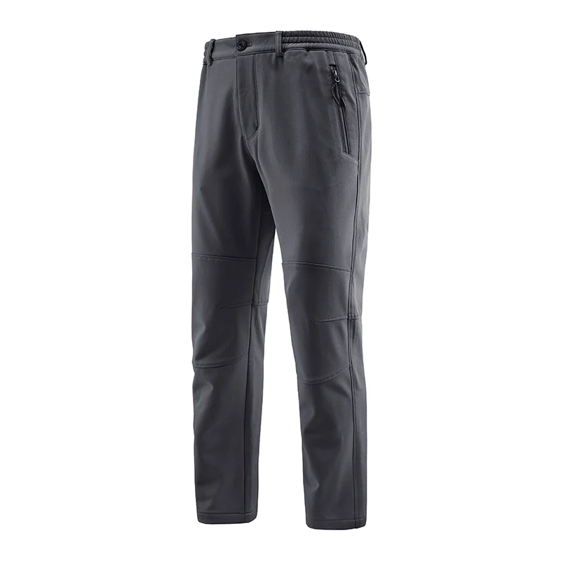 

Casual Pants for Men in Autumn and Winter with Thick Velvet and Straight Tube Loose Fitting Work Pants Male Hiking Long Pants